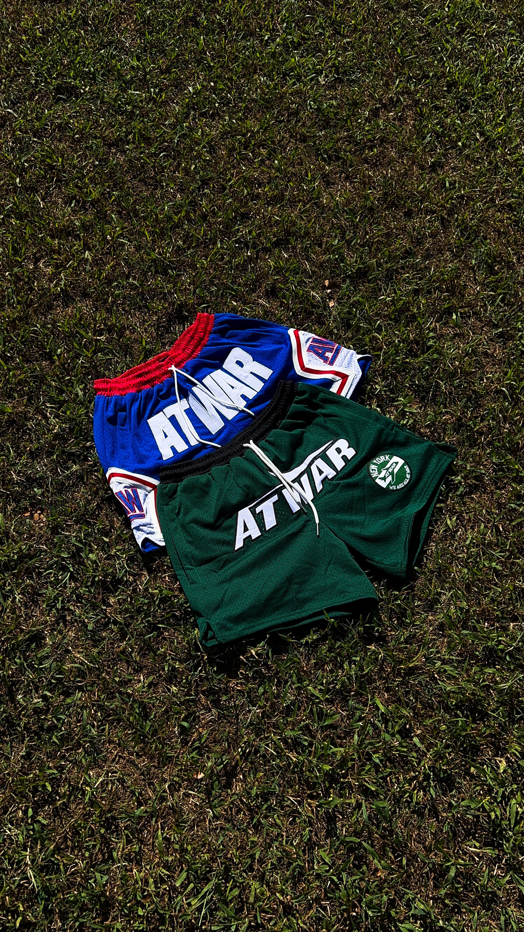 NYG At War Basketball Short (BIG BLUE)