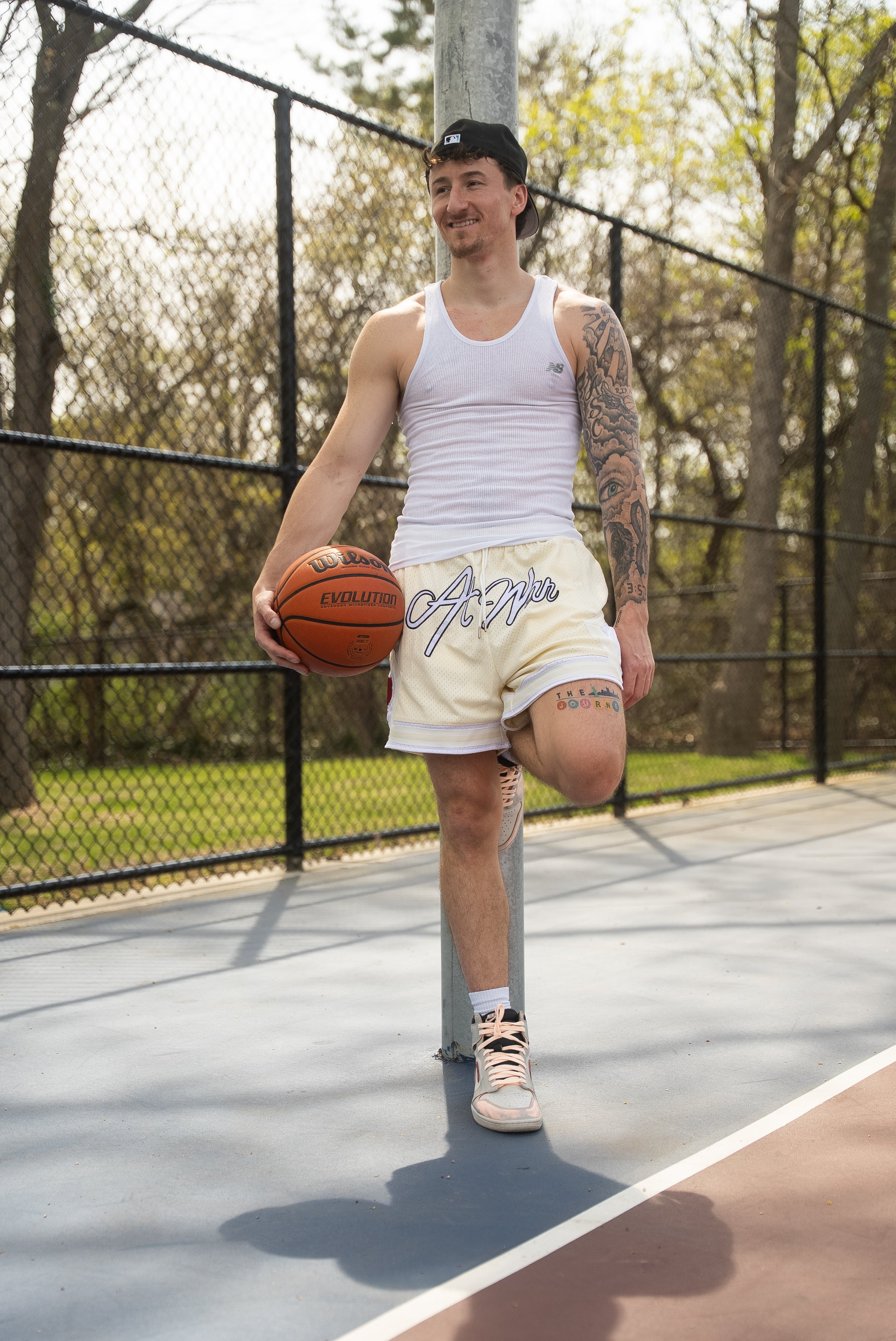 Script Basketball Short (CANNOLI)