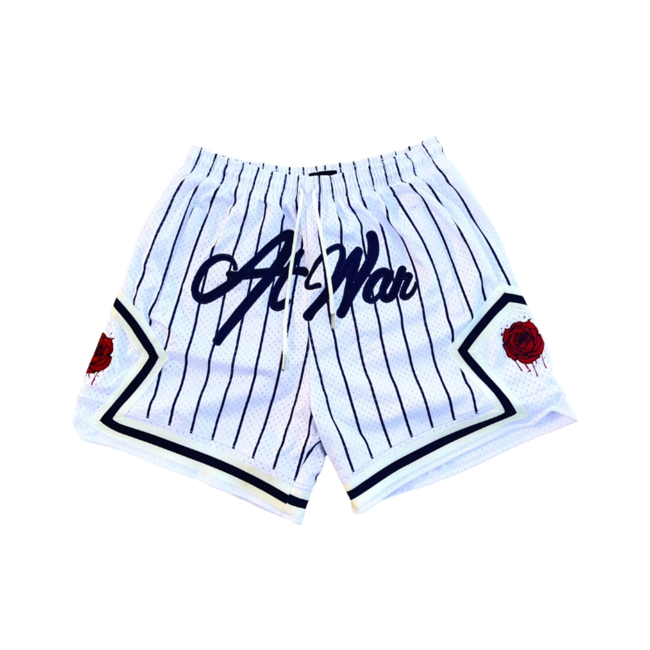Script Basketball Short (PINSTRIPE)