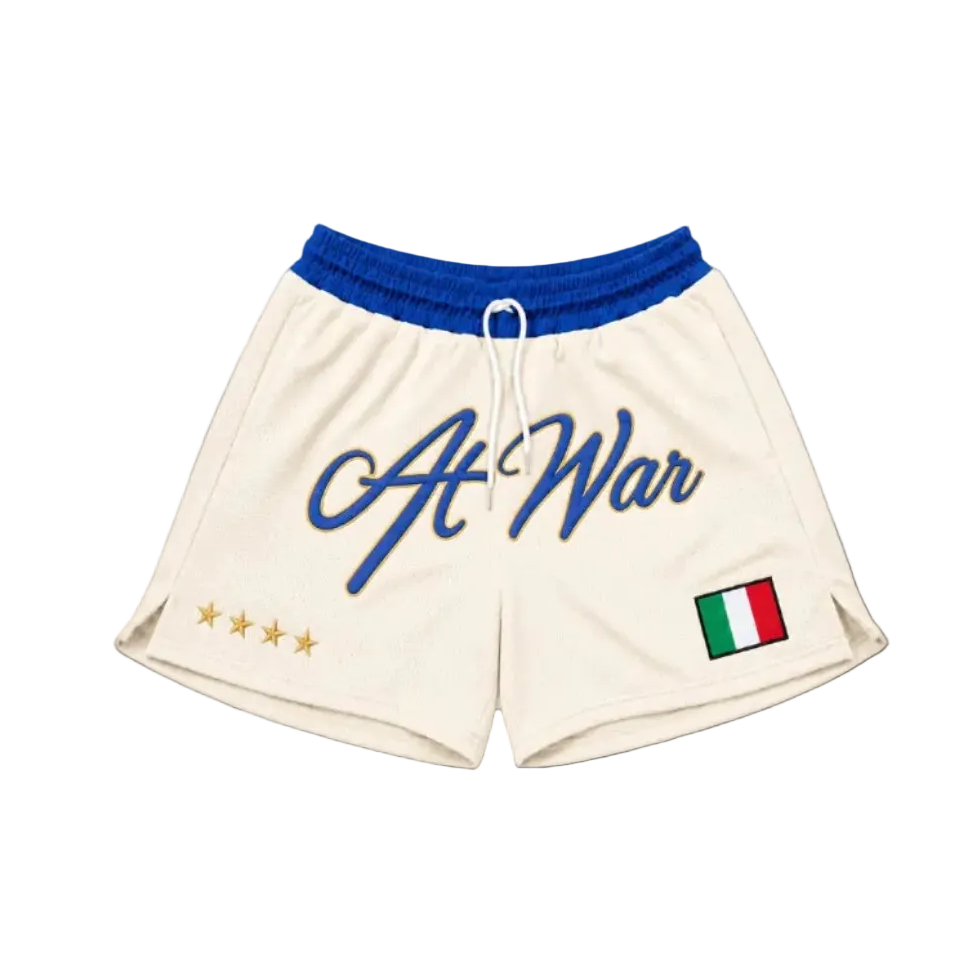 Italy Mesh Shorts (CANNOLI)