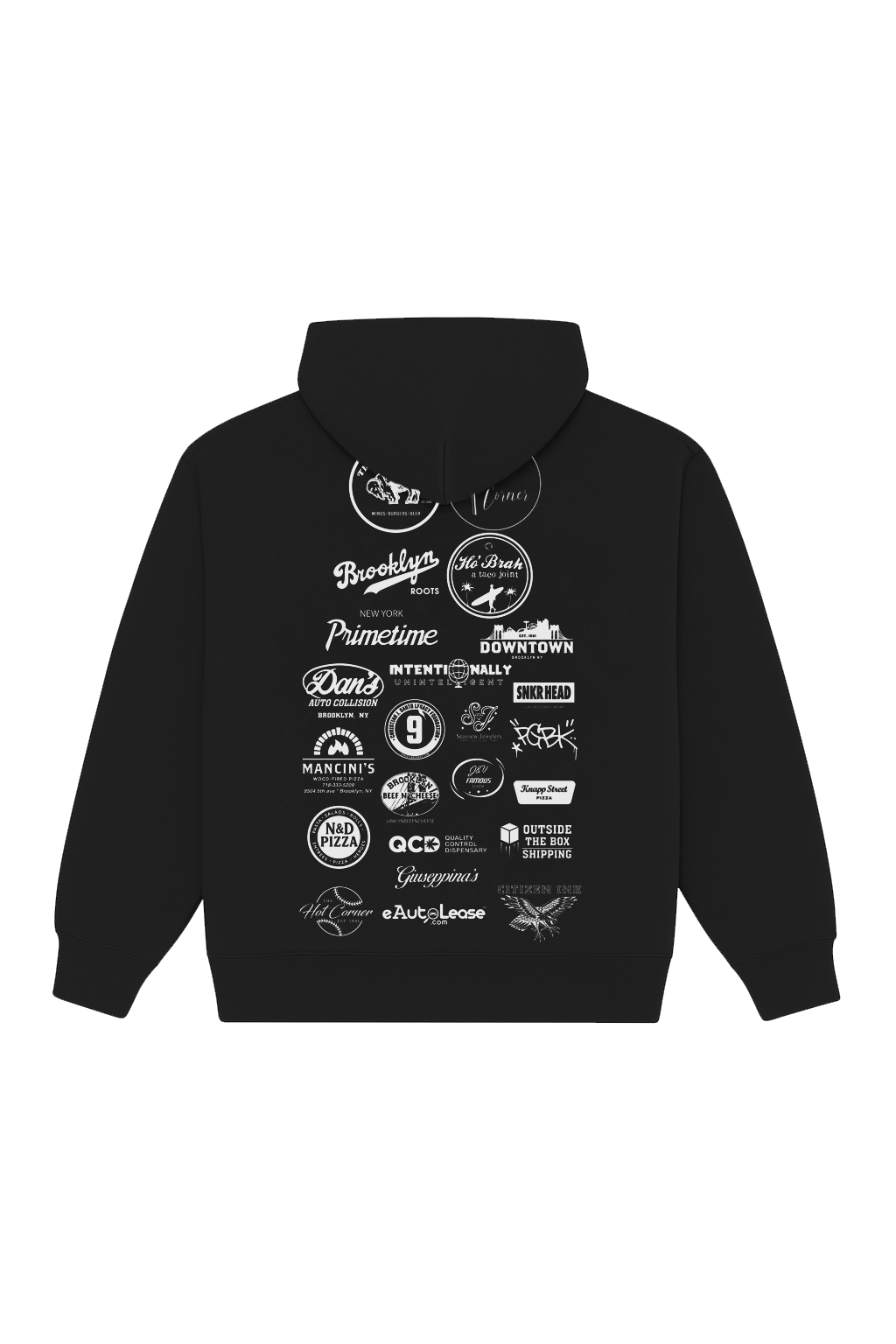 The South Brooklyn vs Everybody Hoodie (BLACK)