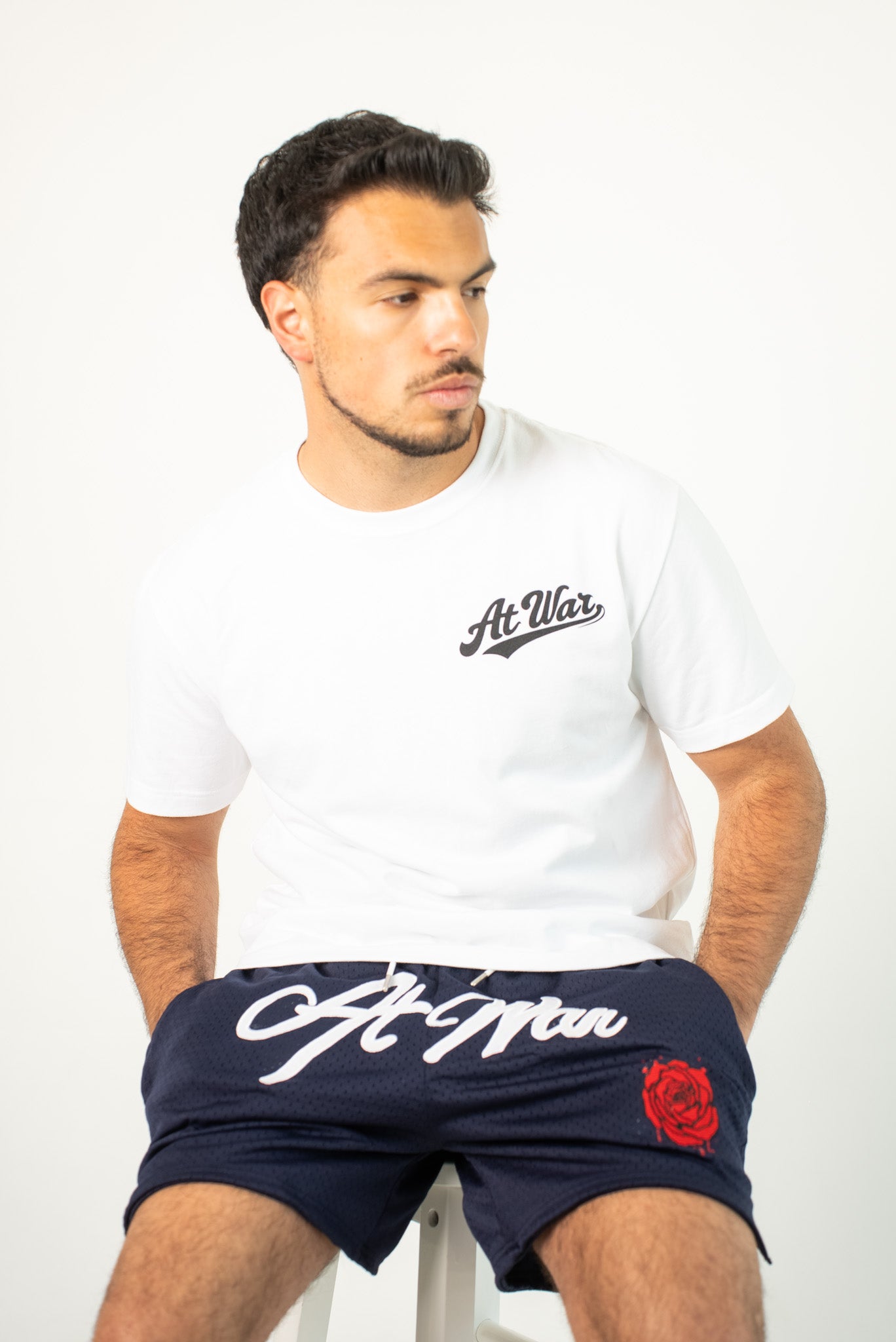 The Rose Short (NAVY)