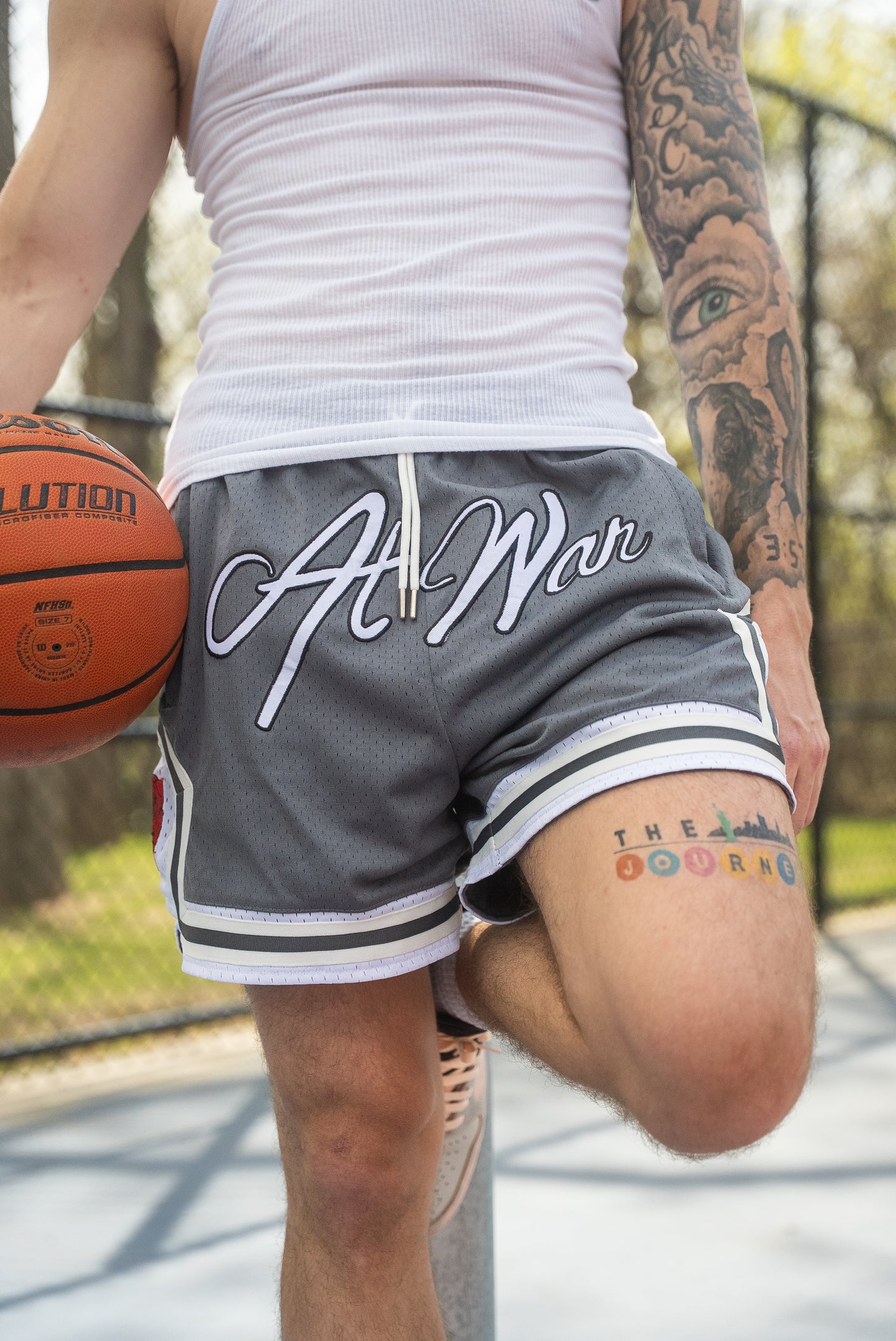 Script Basketball Short (SMOKE)