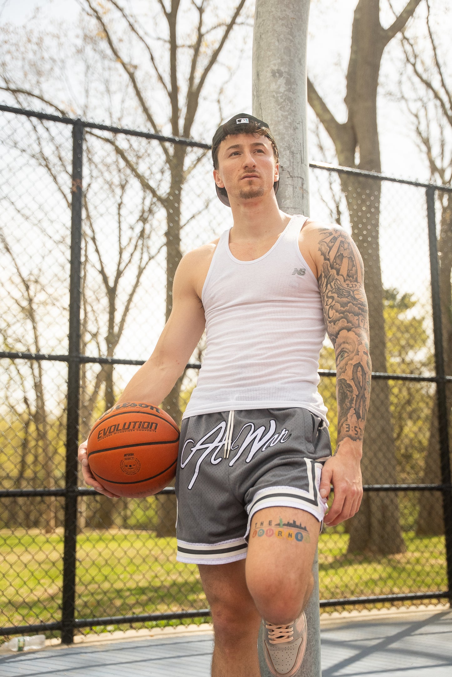 Script Basketball Short (SMOKE)