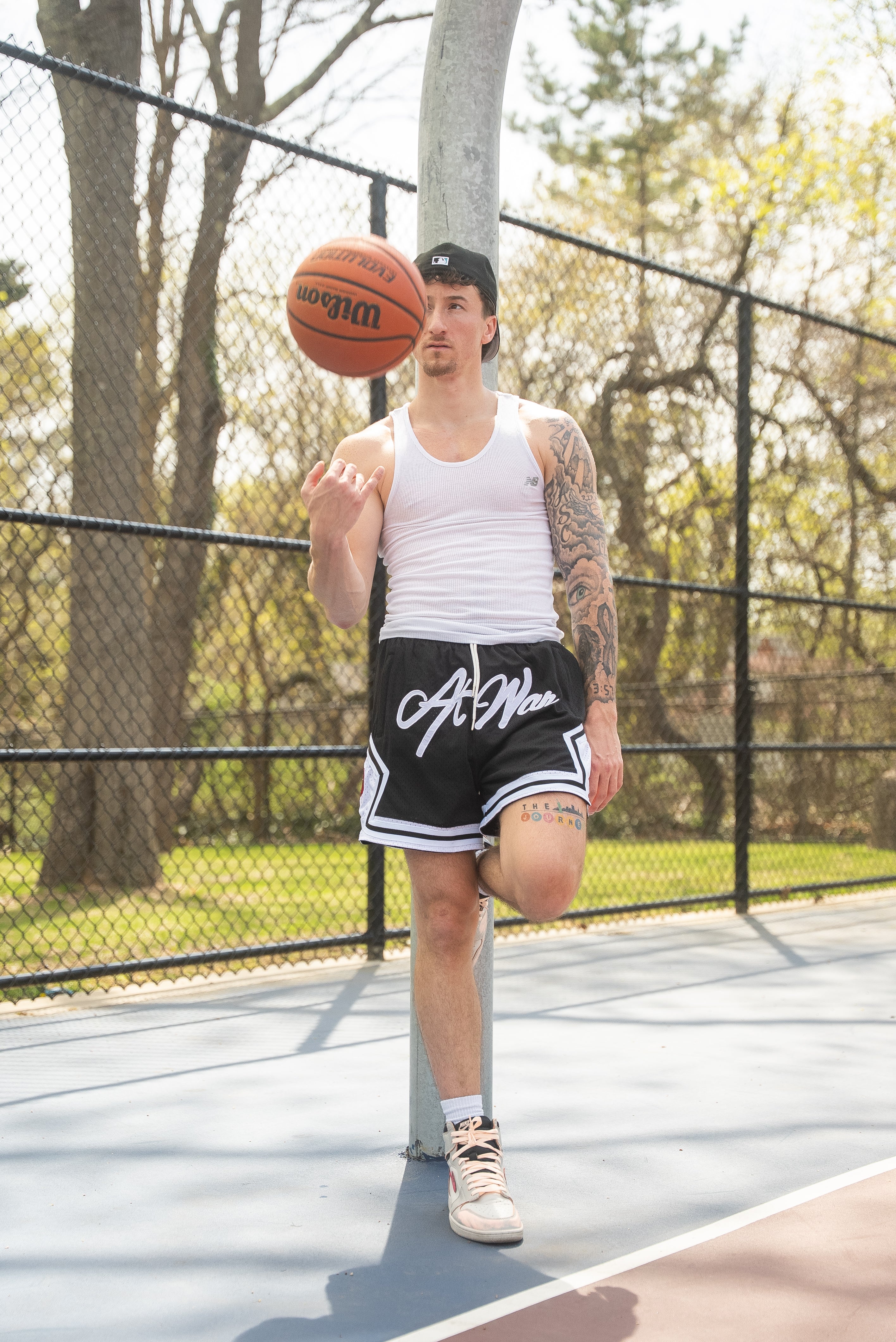 Script Basketball Short (BLACK)