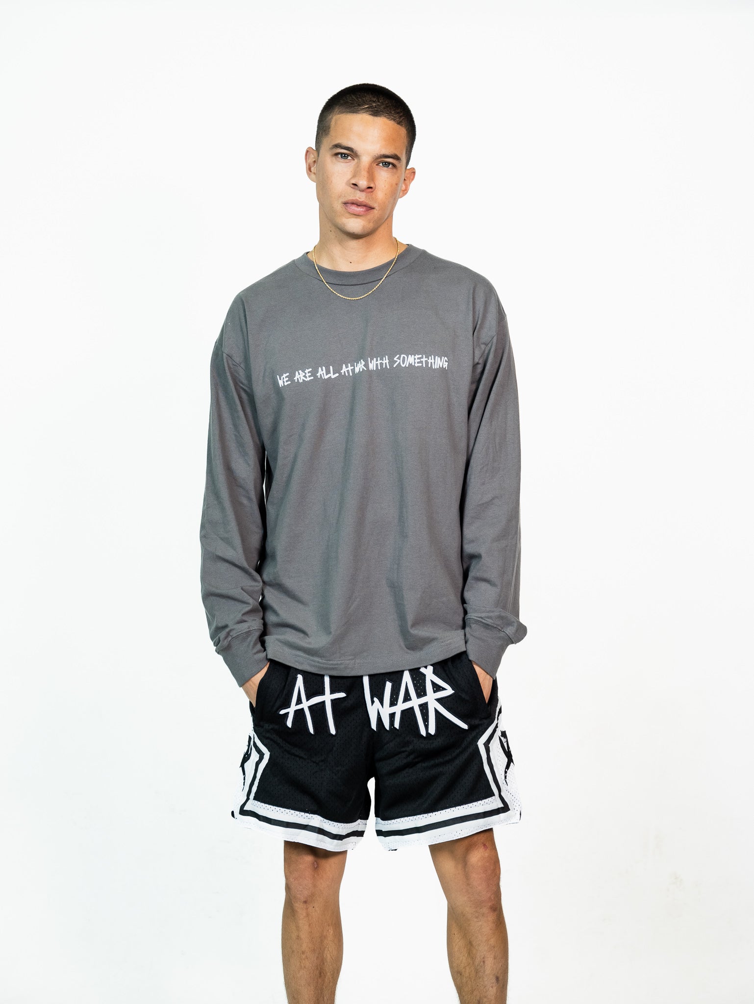 Mesh Basketball Shorts (BLACK)