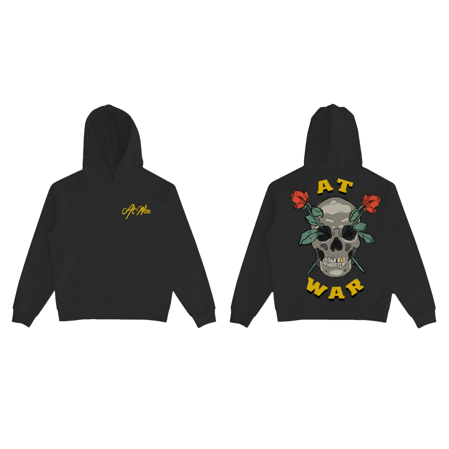 10 Year Skull Hoodie (BLACK)