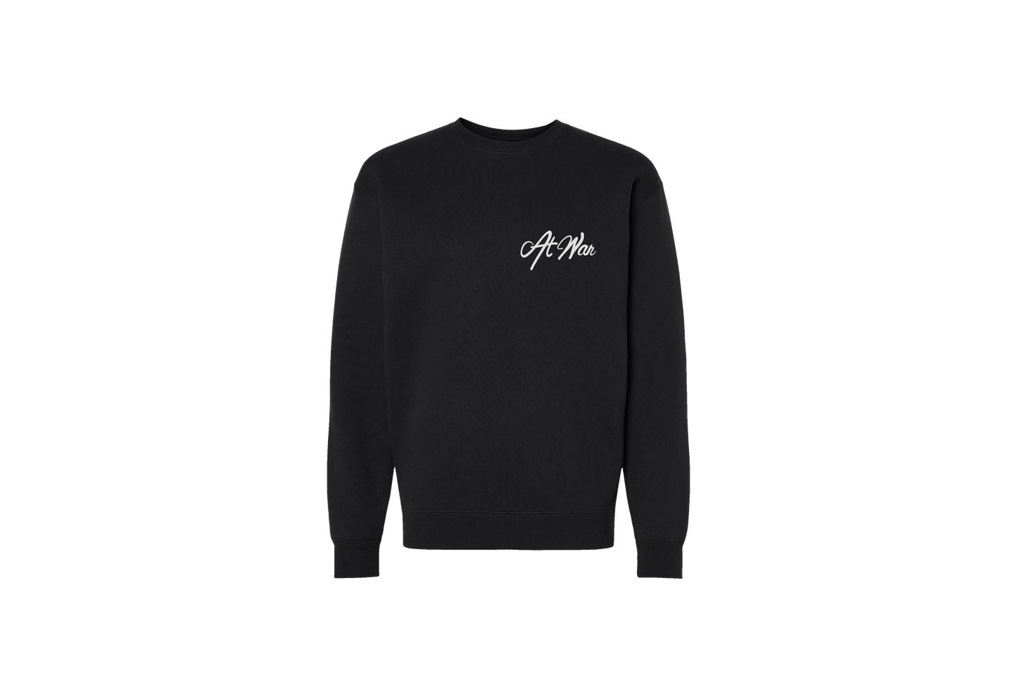 Everyday Script Crewneck (BLACK)