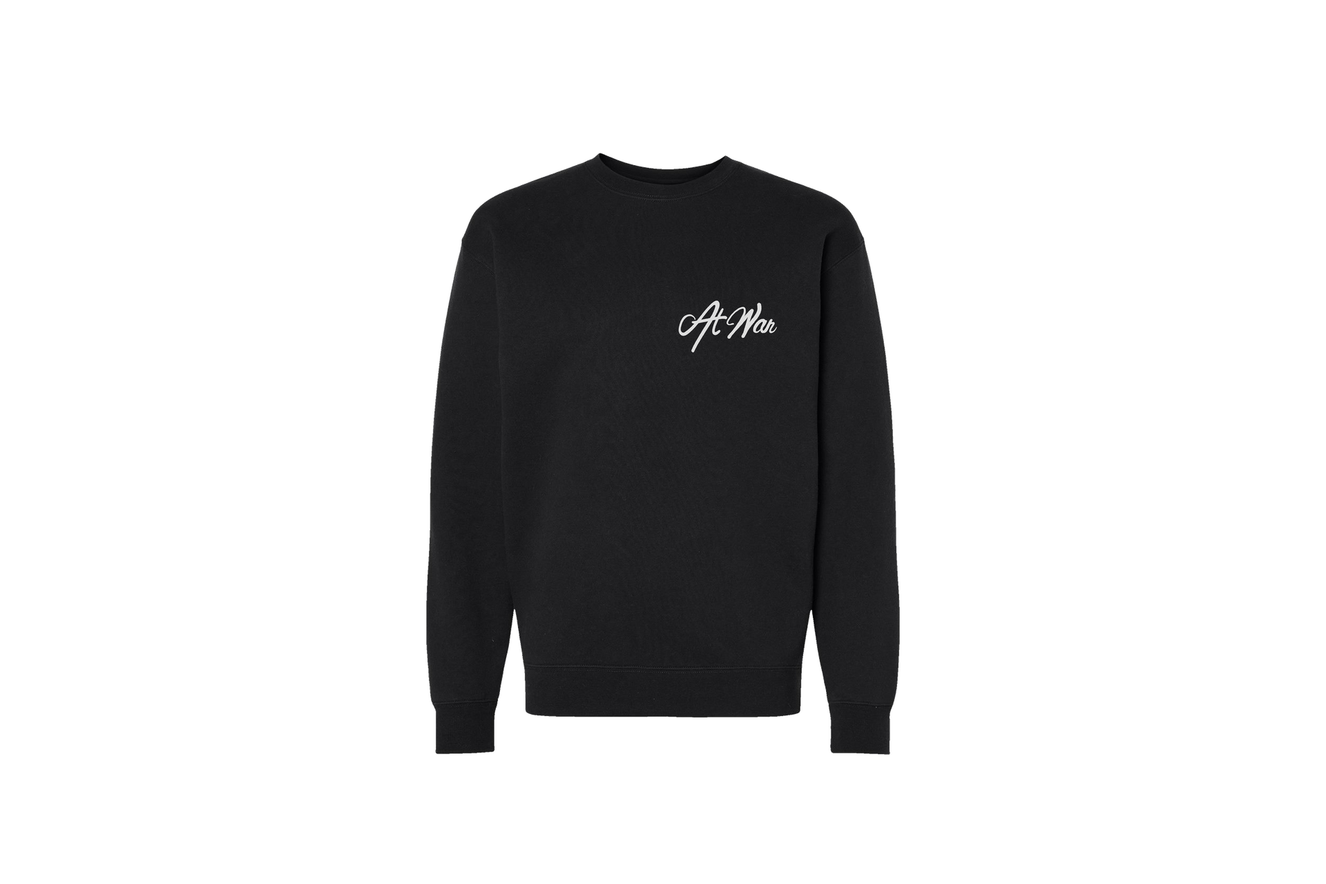 Everyday Script Crewneck (BLACK)