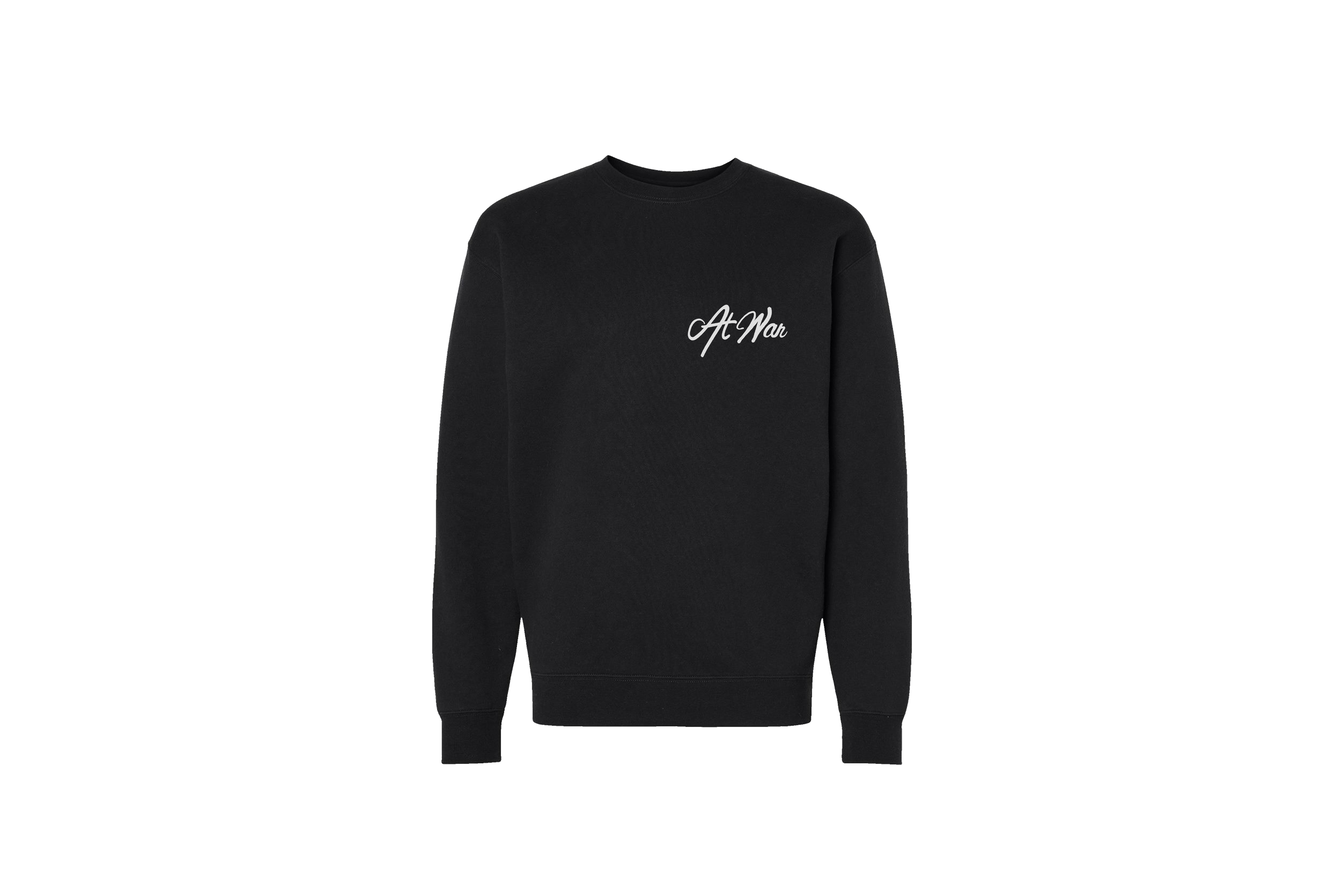 Everyday Script Crewneck (BLACK)