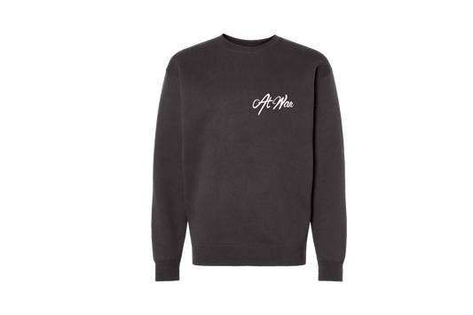 Everyday Script Crewneck (SMOKE)