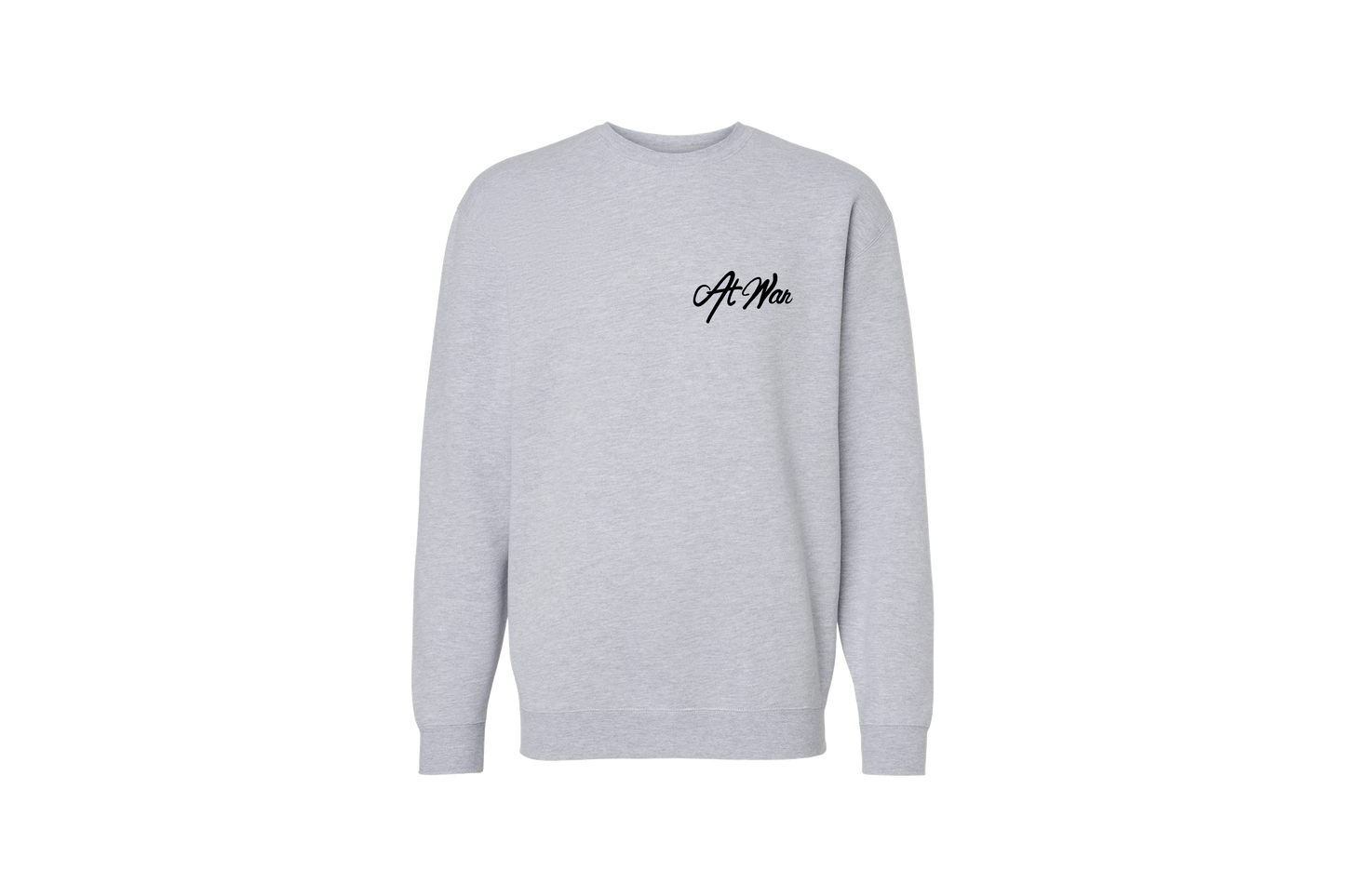 Everyday Script Crewneck (LIGHT GREY)