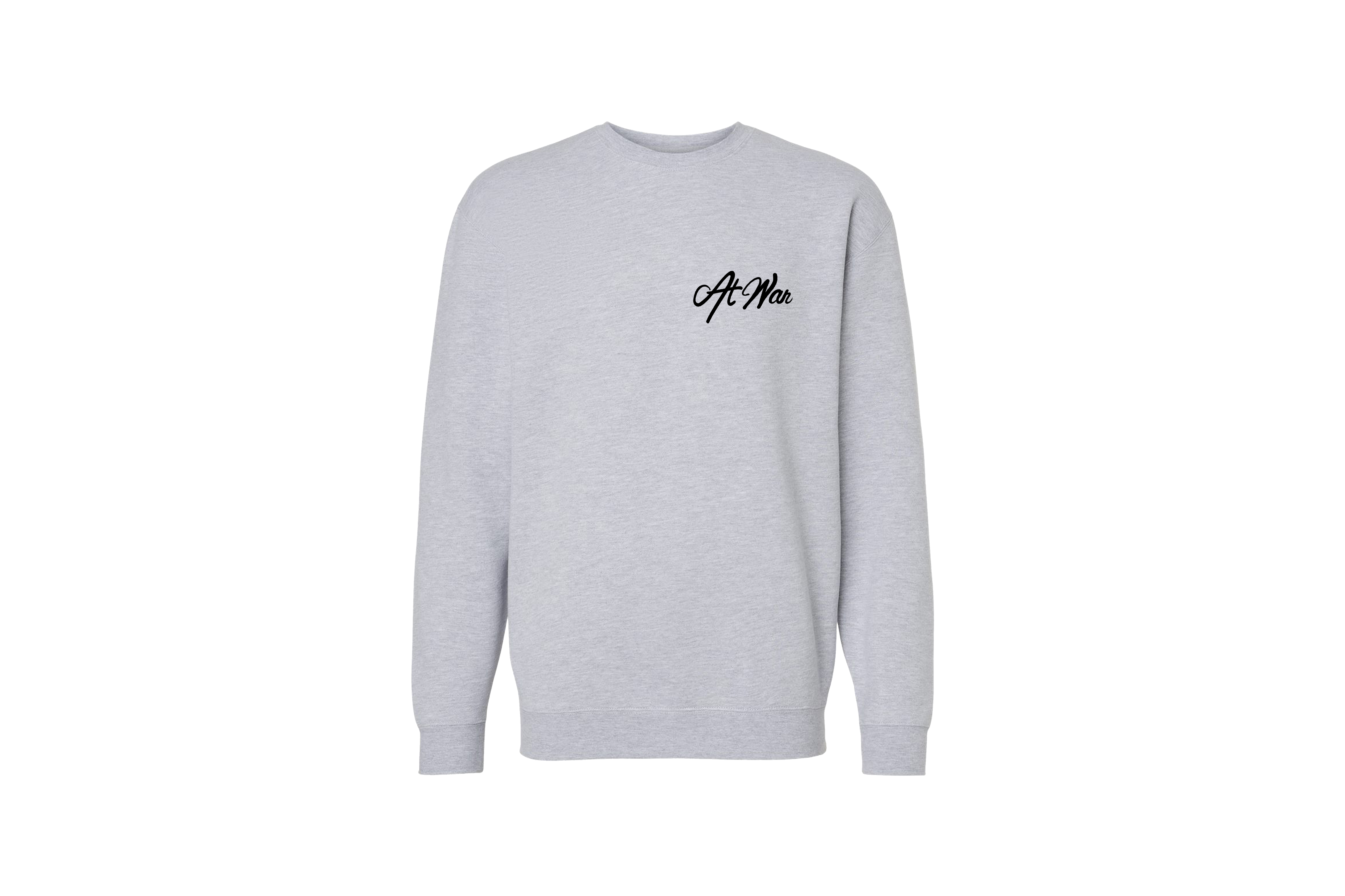 Everyday Script Crewneck (LIGHT GREY)