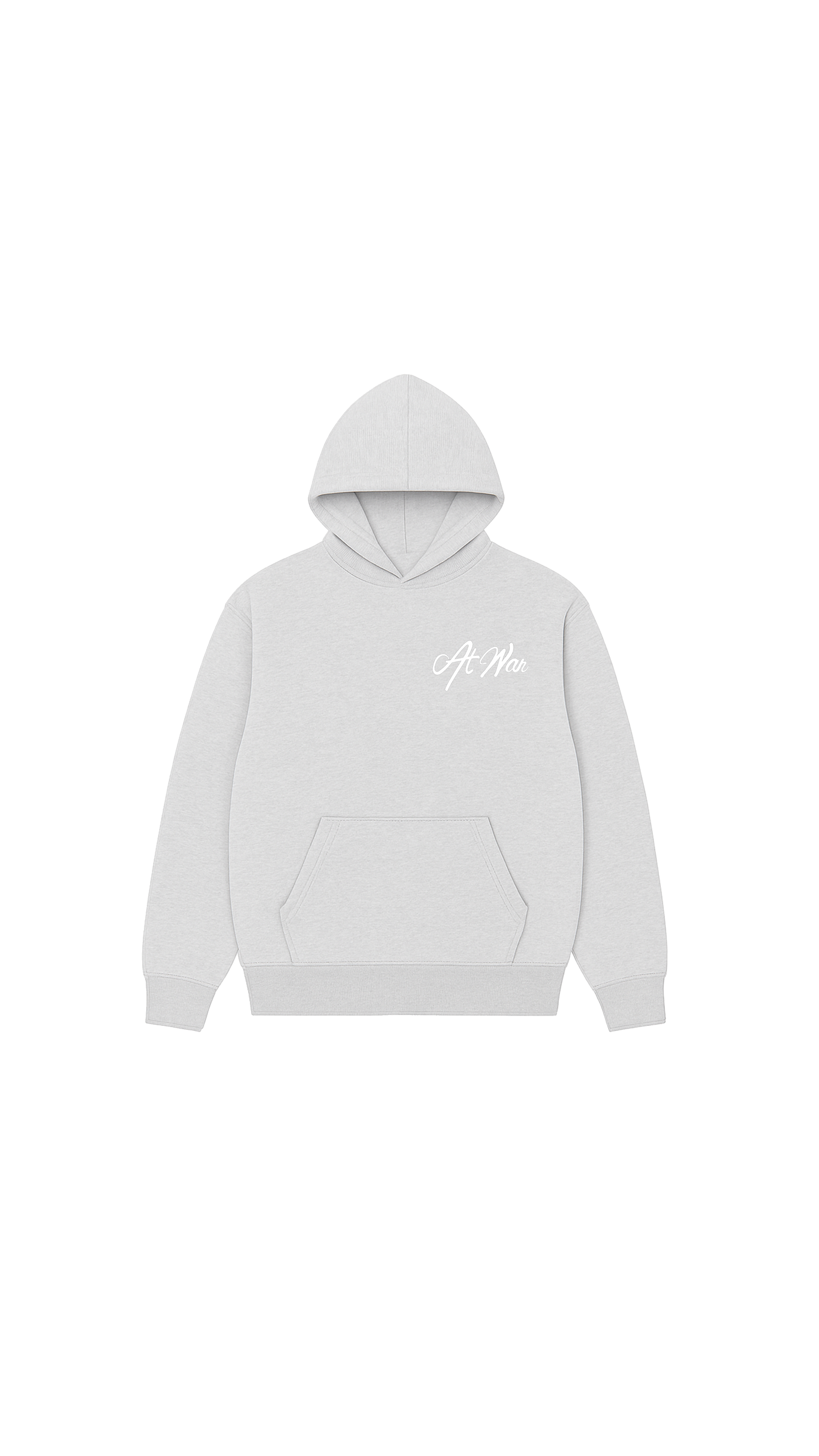 Script Everyday Hoodie (LIGHT GREY)