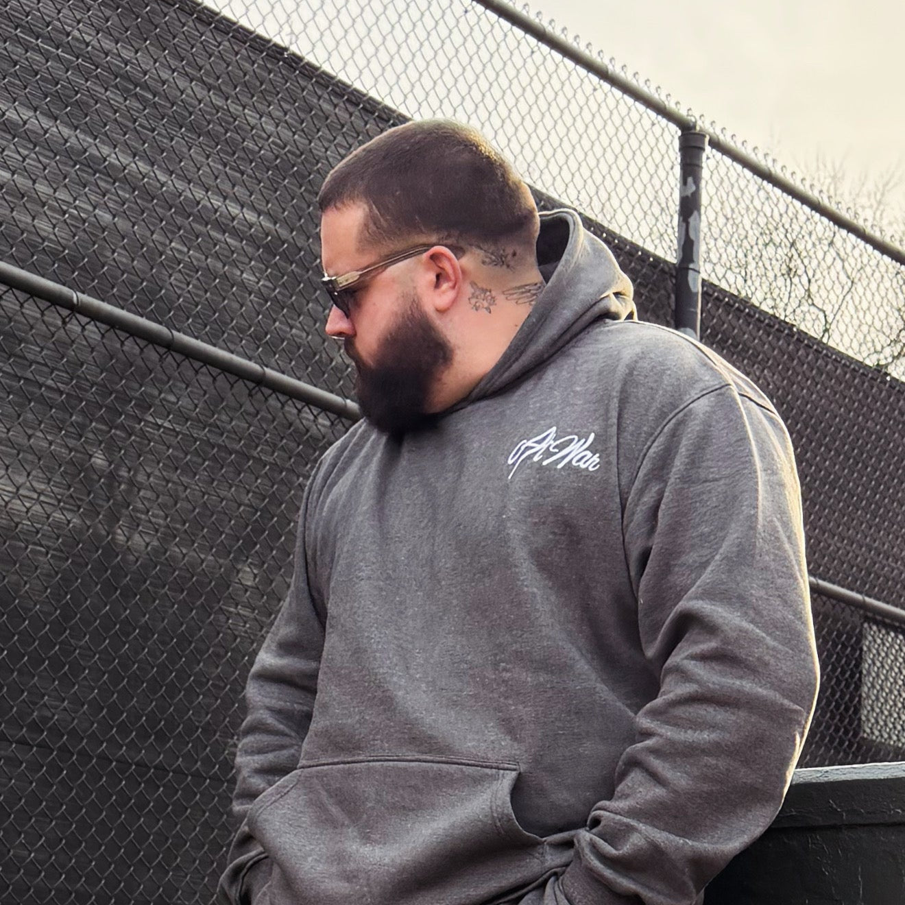 Script Everyday Hoodie (SMOKE)