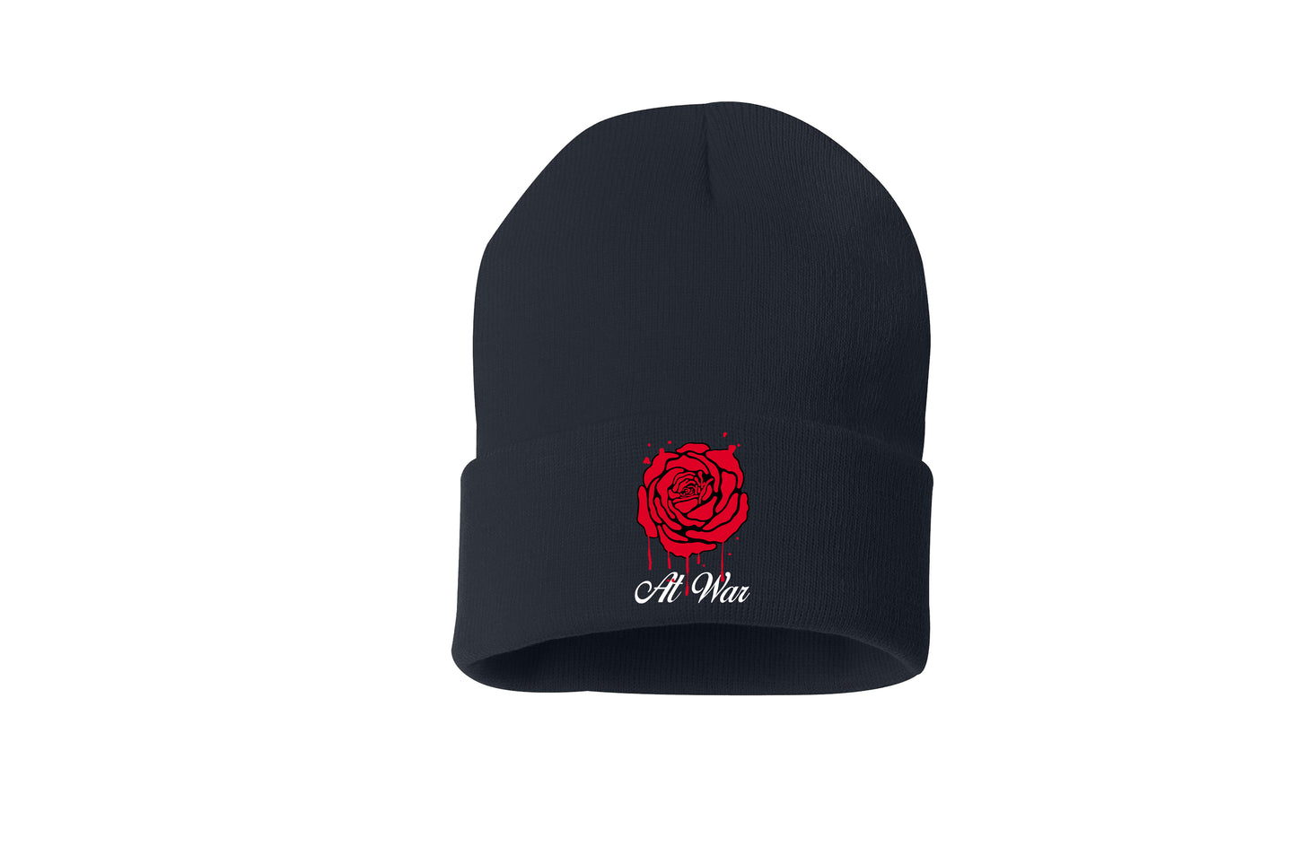 The Rose Beanie (NAVY)