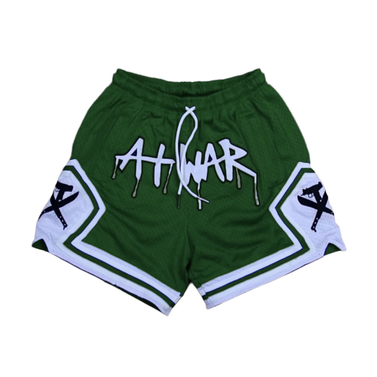 Mesh Basketball Shorts (JETS GREEN)