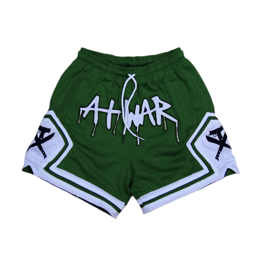 Mesh Basketball Shorts (JETS GREEN)