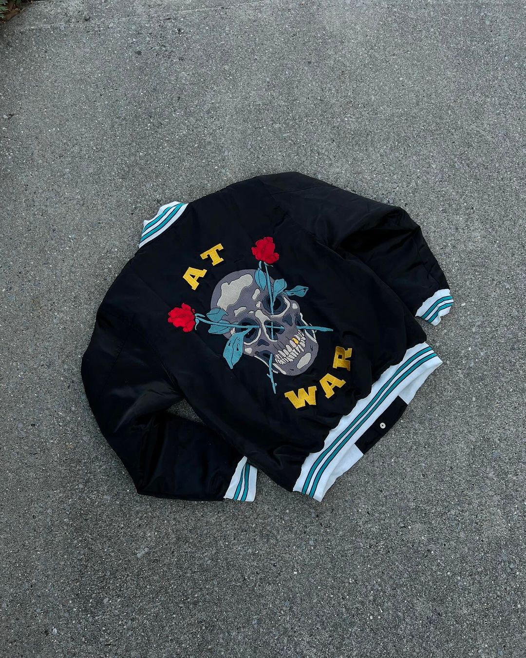 At War 10 Year Anniversary Skull Jacket