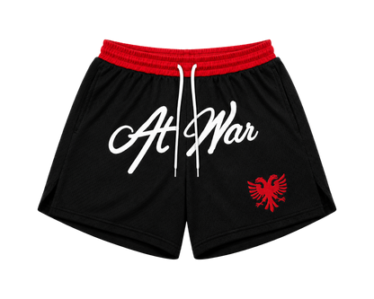 Albanian Eagle Mesh Shorts (BLACK)