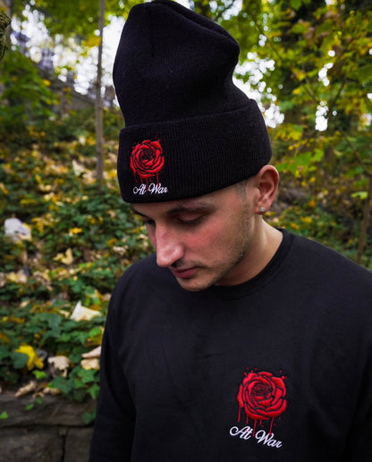 The Rose Crewneck (BLACK)