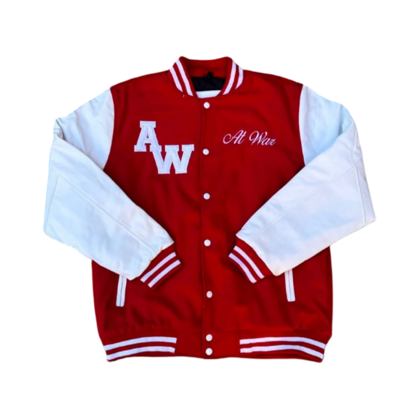 Rebels Letterman Jacket ( CHERRY RED )