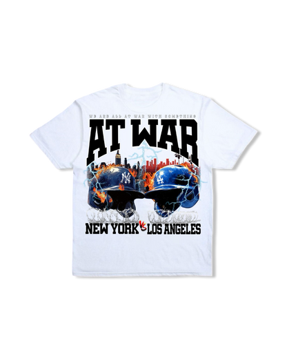 At War World Series Flip T-Shirt (WHITE)