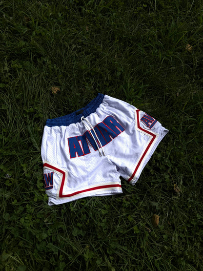NYG At War Shorts (WHITE)