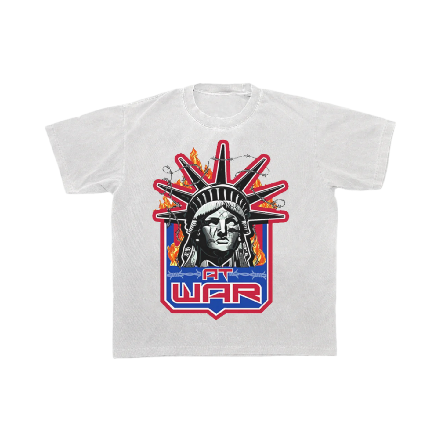 Rangers Logo Flip T-Shirt (WHITE)