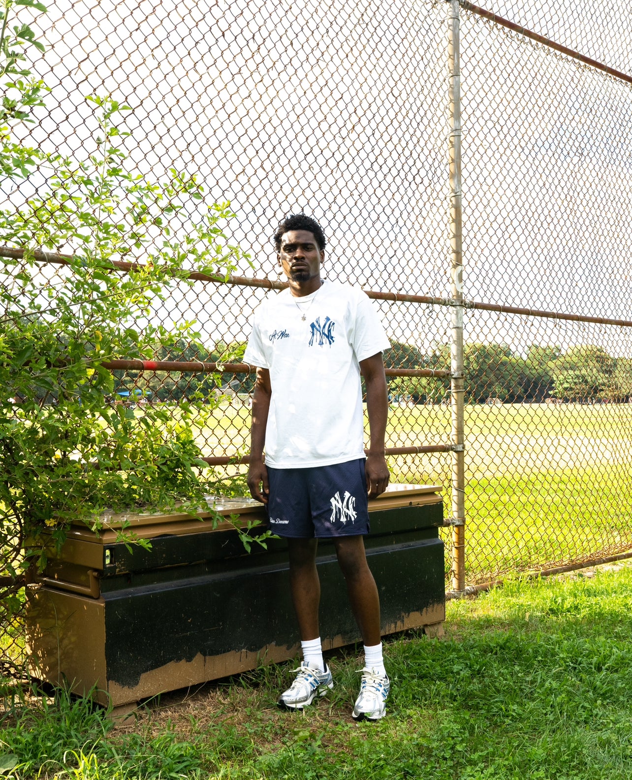 Broken Dreams Shorts (BRONX NAVY)