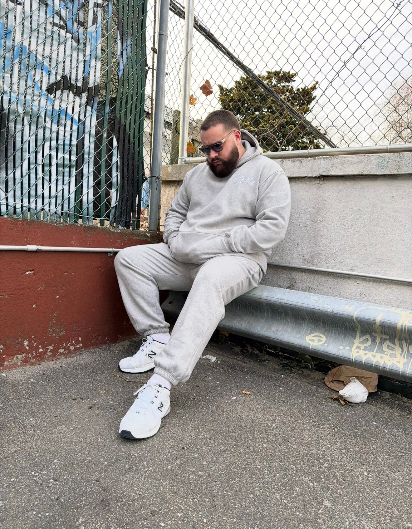 Script Everyday Sweatpant (LIGHT GREY)