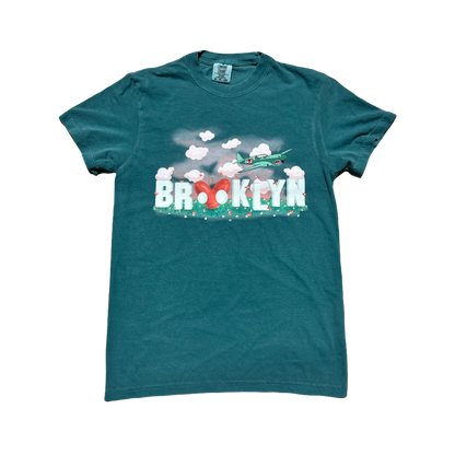 Brooklyn Mural T-Shirt (BLUE SPRUCE)