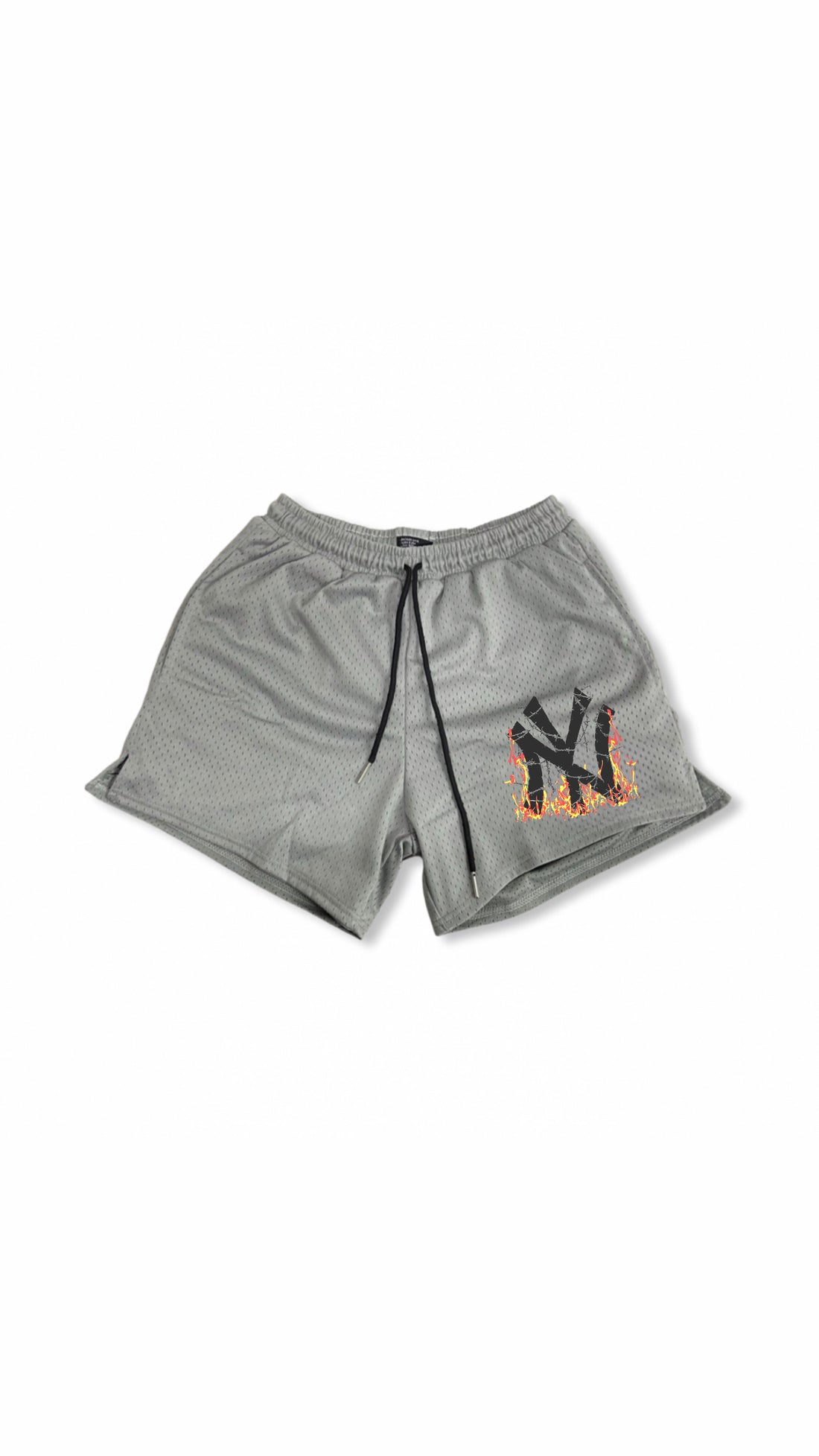 Bronx Bomber Mesh Shorts (STEEL)