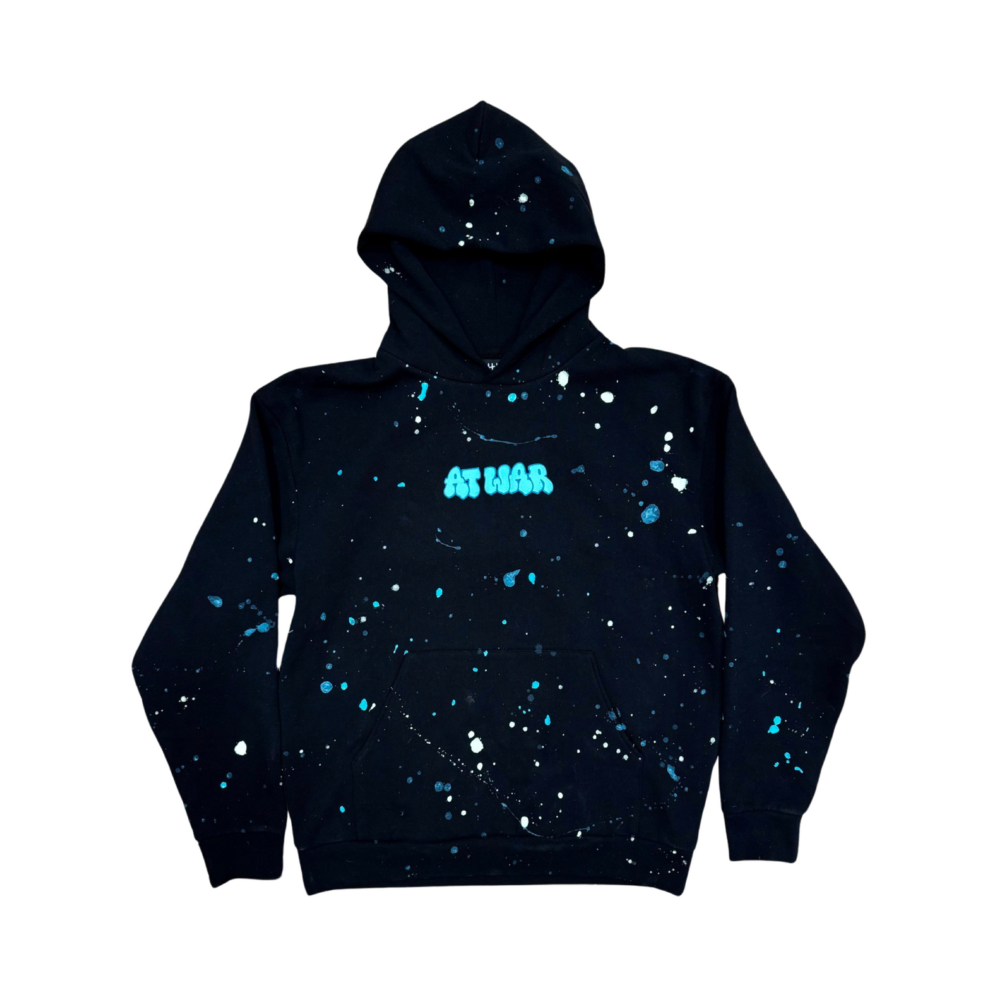 Paint Splatter Graffiti Hoodie (BLACK)