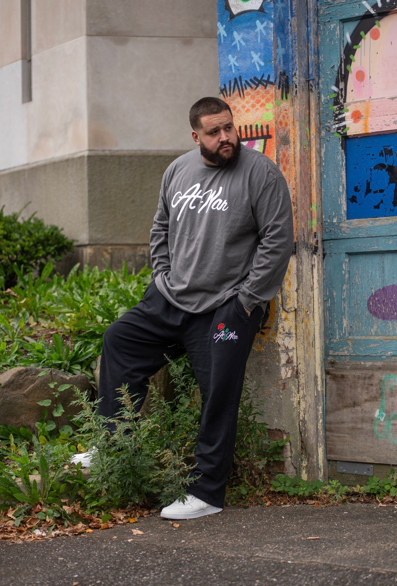 The Rose T-Shirt L/S (SMOKE)