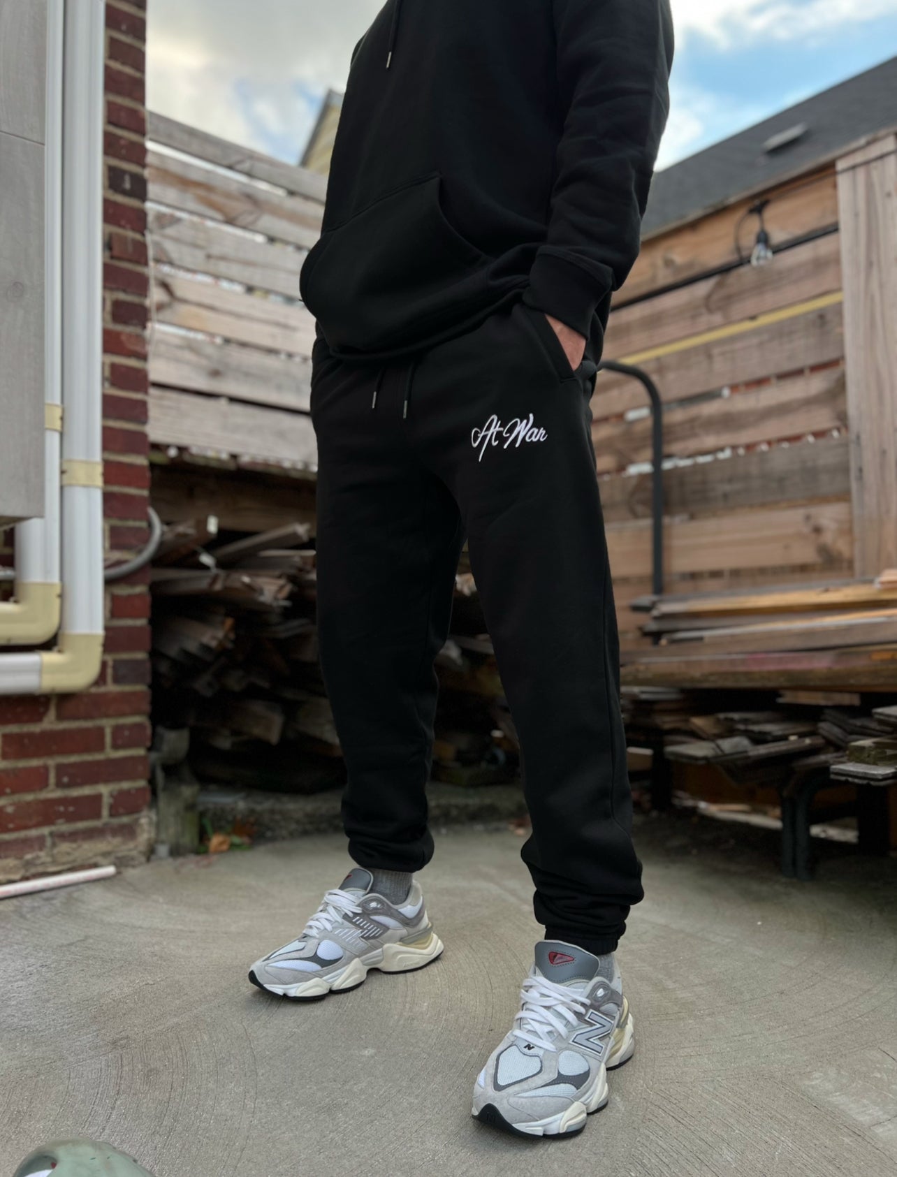 Script Everyday Jogger (BLACK)