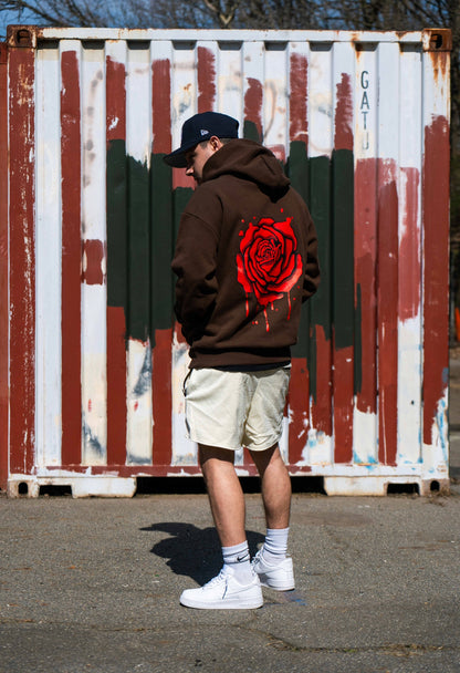 The Rose Hoodie (MOCHA)