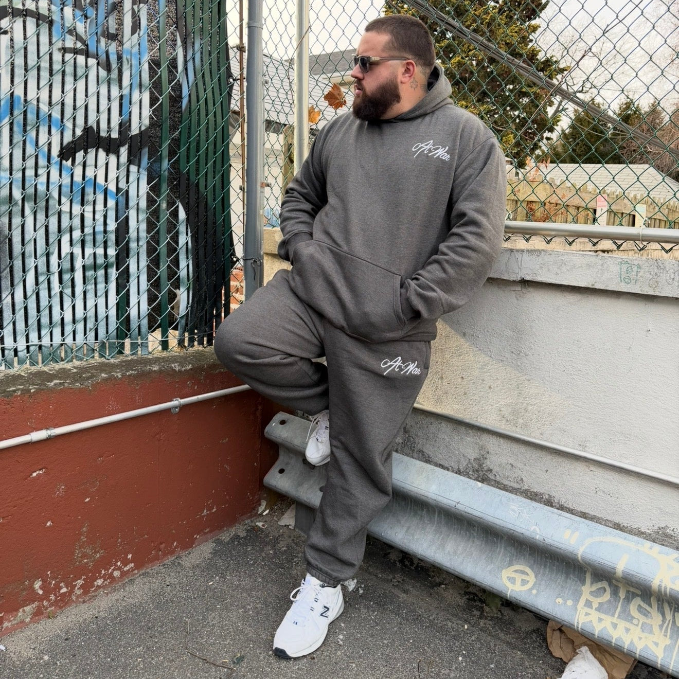 Script Everyday Hoodie (SMOKE)