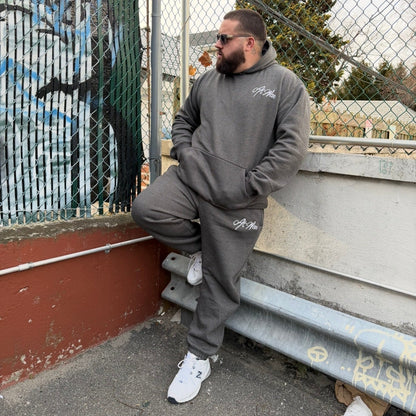 Script Everyday Hoodie (SMOKE)