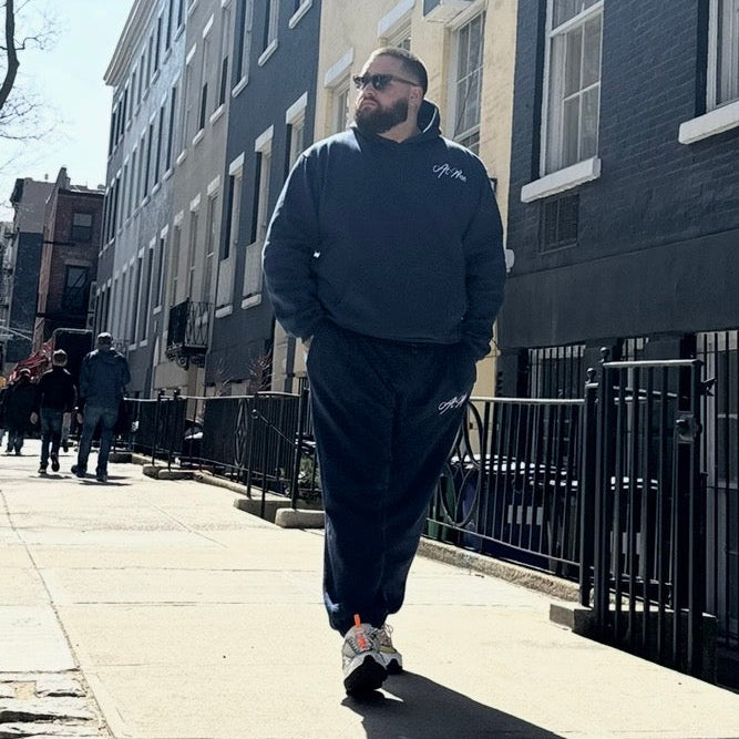 Script Everyday Hoodie (NAVY)