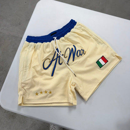 Italy Mesh Shorts (CANNOLI)