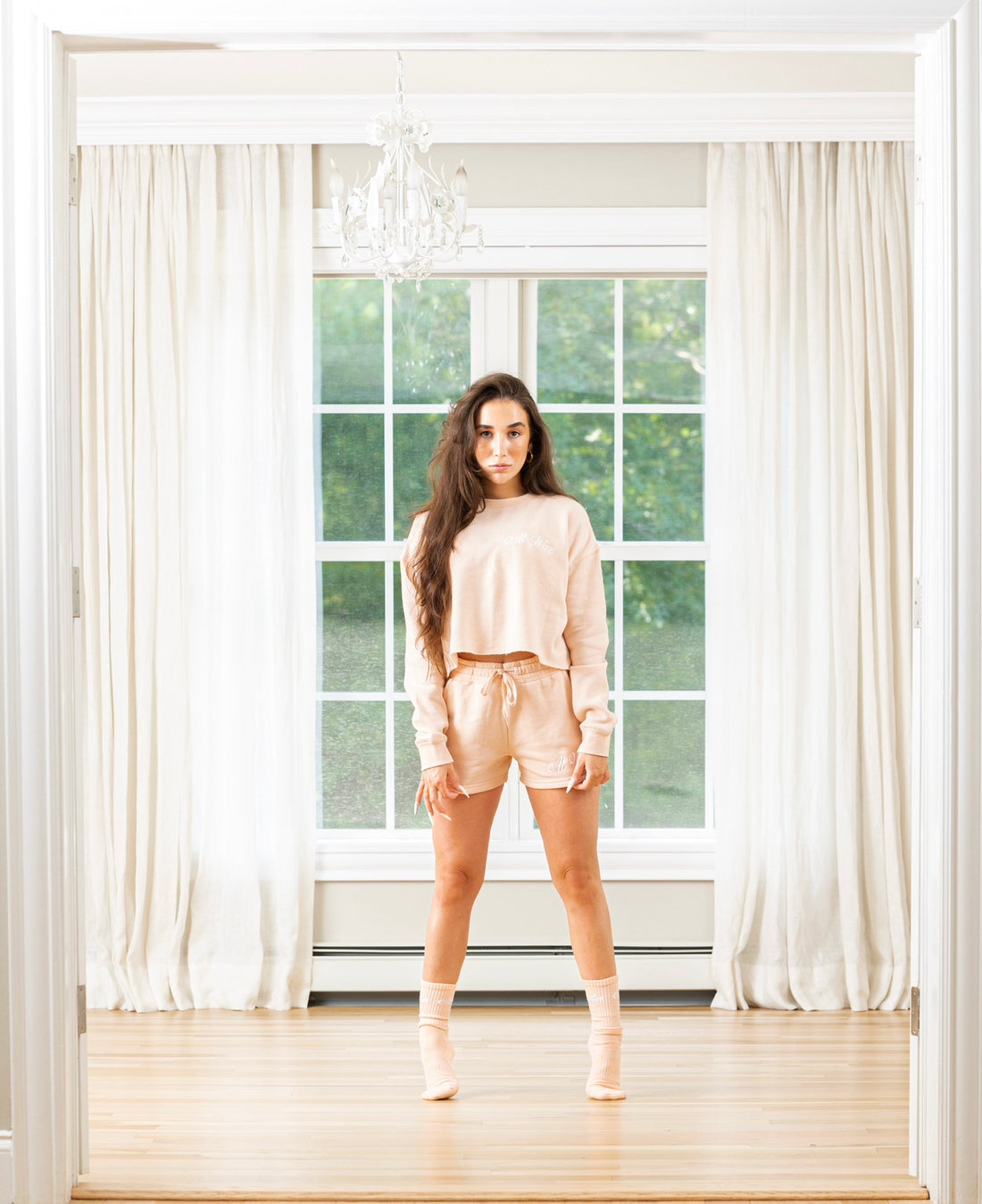 The WMNS Joya Crewneck (BLOSSOM)