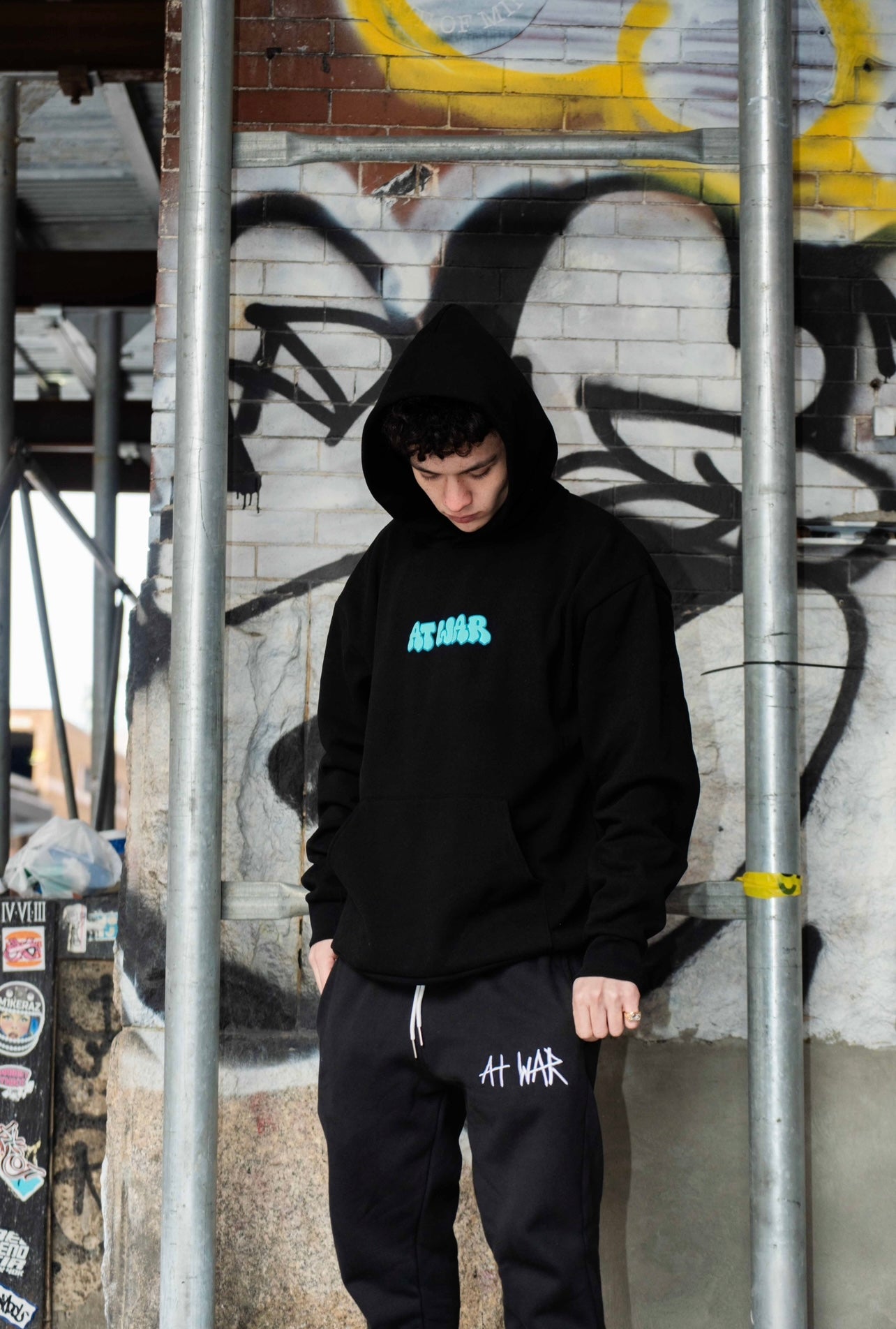 Graffiti Hoodie (BLACK)