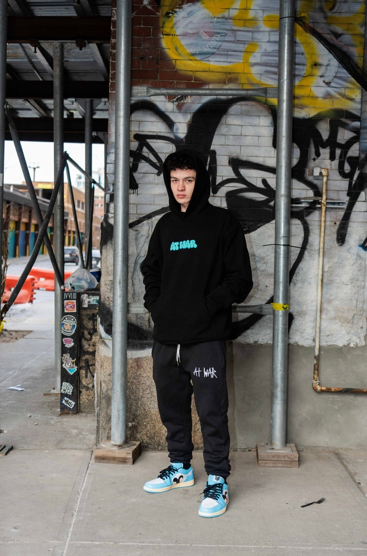 Graffiti Hoodie (BLACK)