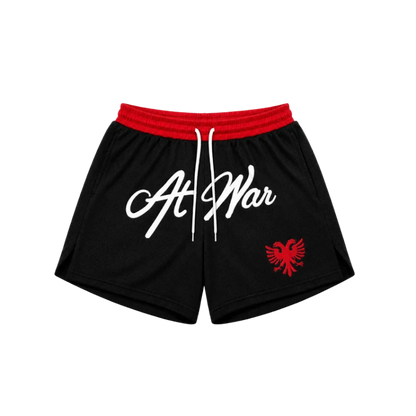 Albanian Eagle Mesh Shorts (BLACK)