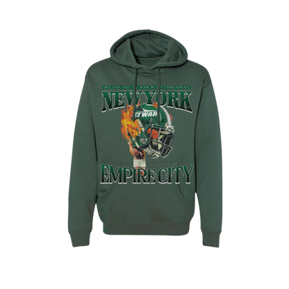 NYJ At War Helmet Hoodie (ALPINE GREEN)