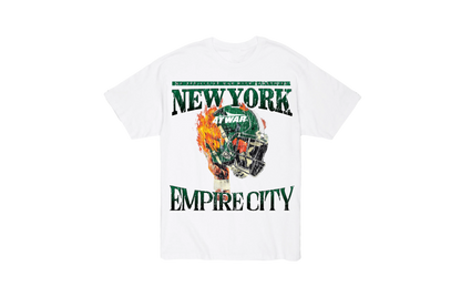 NYJ At War Helmet T-Shirt (WHITE)