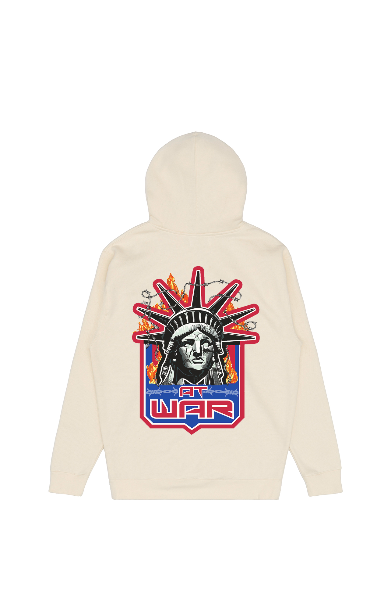 NYR FLIP HOODIE (BONE)