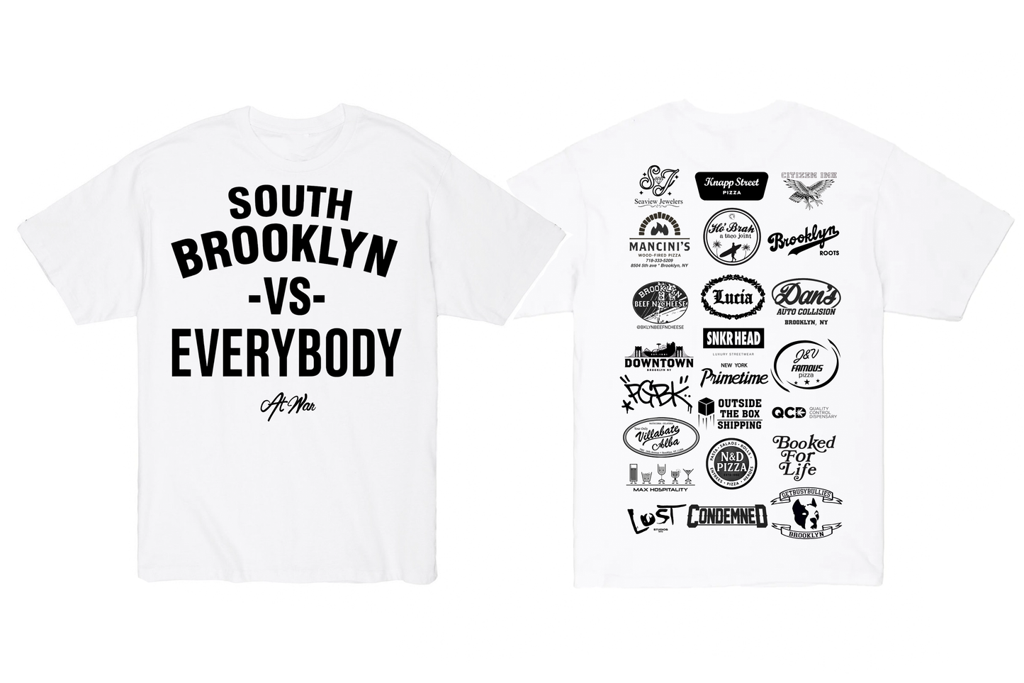 South Brooklyn vs Everybody T-Shirt