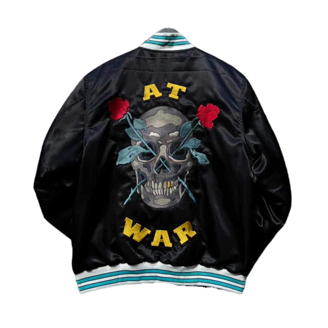 At War 10 Year Anniversary Skull Jacket